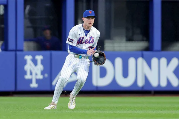 MLB|大都會2比1險勝教士!外野菜鳥連3次本壘阻殺創紀錄 1 大都會班吉(Carson Benge)雙阻殺