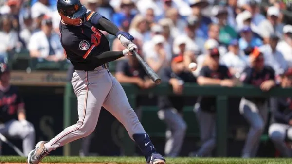 【MLB】老虎8比0完封巨人|喬布復出5局無失分、李灝宇代跑守二壘 2 李灝宇第9局才代跑