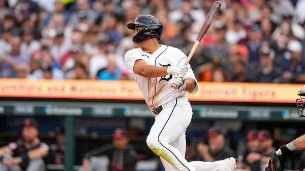 MLB|老虎4比6不敵守護者!李灝宇生涯首扛4番敲二壘安打 1 李灝宇敲出超前安打刷新首位台將紀錄