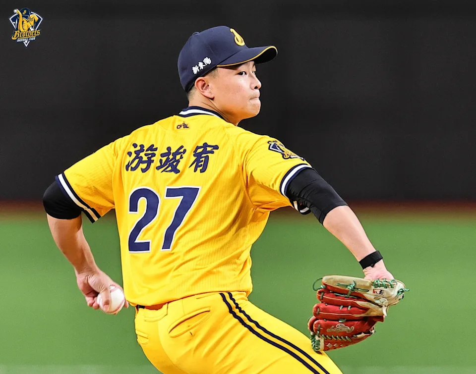 左投游竣宥成為單場MVP