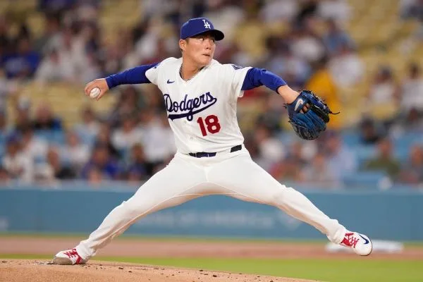 MLB|山本由伸本季新高第13勝!道奇14比1血洗紅人 1 山本由伸創下個人紀錄第13勝