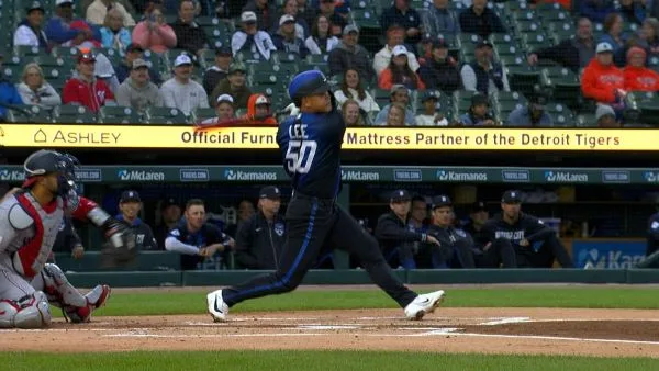 MLB|李灝宇3安猛打帶動攻勢!老虎單場3轟9:2大勝國民 3 李灝宇猛打賞開啟老虎攻勢
