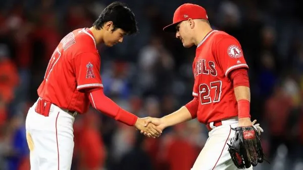 天使隊曾有大谷翔平與楚奧特（Mike Trout）仍無法闖進季後賽