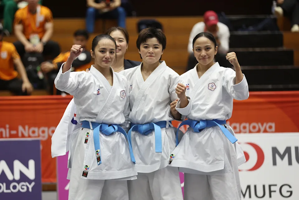 2026亞運|空手道女子團體型銅牌|中華隊5-0尼泊爾 2 戰勝澳門、尼泊爾奪牌