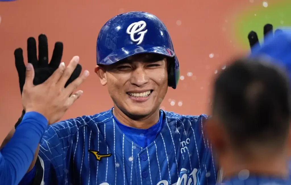 林岱安優秀打數成為本場MVP