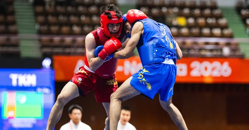 2026亞運|張煥宜散打晉八強|浴血奮戰2-0直落土庫曼 1 2026亞運張煥宜散打晉八強