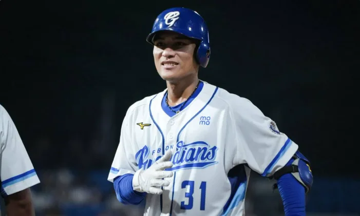 唯一一分由林岱安打出