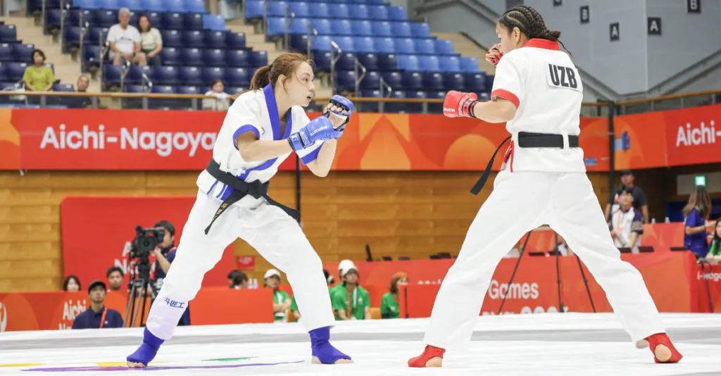 2026亞運|林郁芬綜合格鬥0:3|右膝重傷惜敗烏茲別克 3 林郁芬期盼將綜合格鬥推廣進入校園
